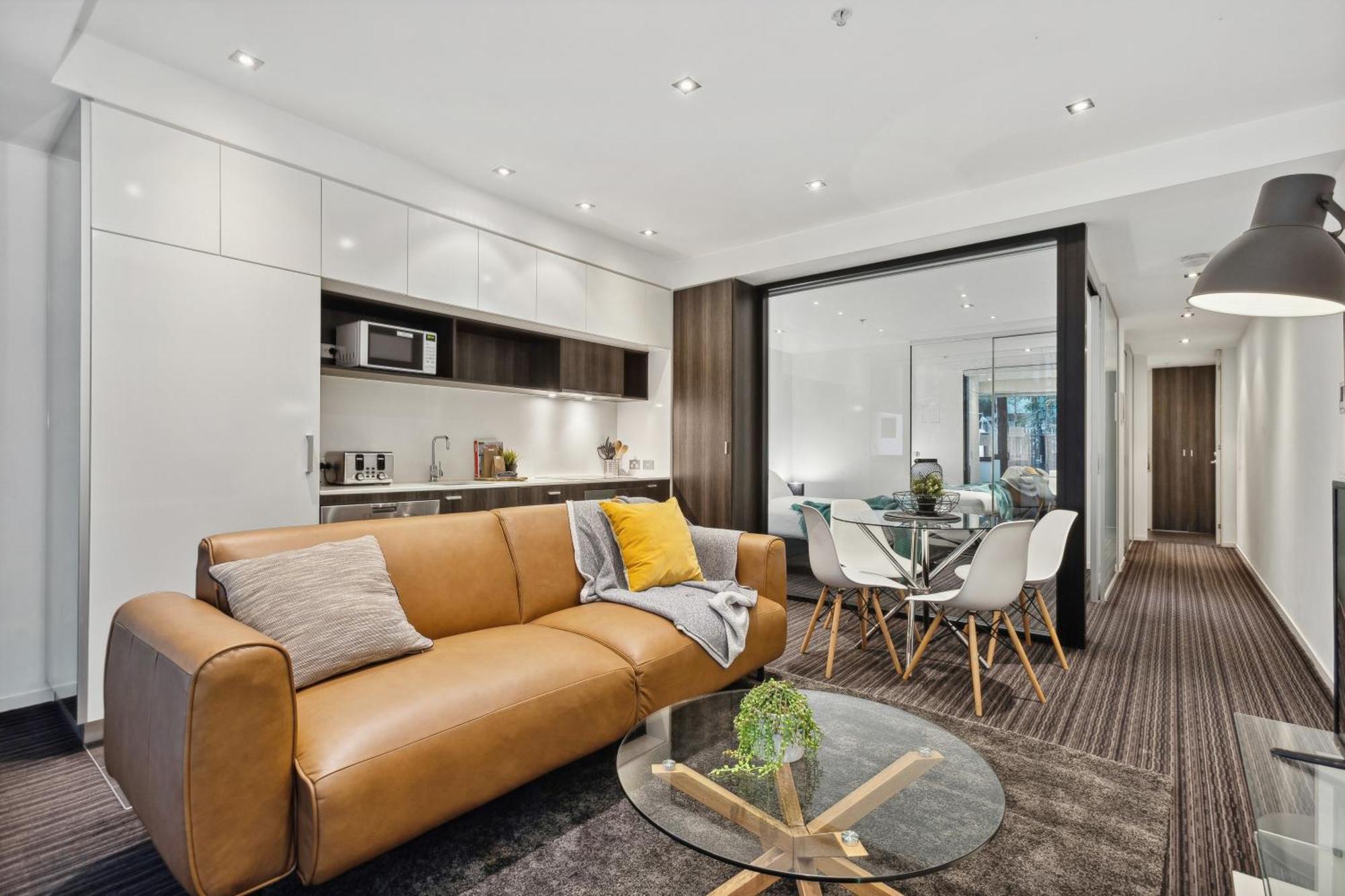 Complete Host Halo Apartments Melbourne Quarto foto