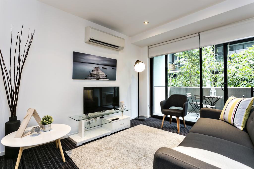 Complete Host Halo Apartments Melbourne Quarto foto